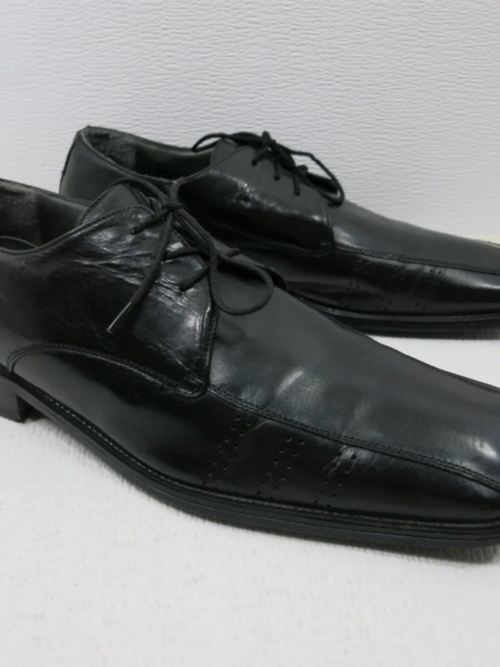 Stacy Adams Split Toe Leather Dress Oxfords Men's Dress Footwear Shoes Sz 12